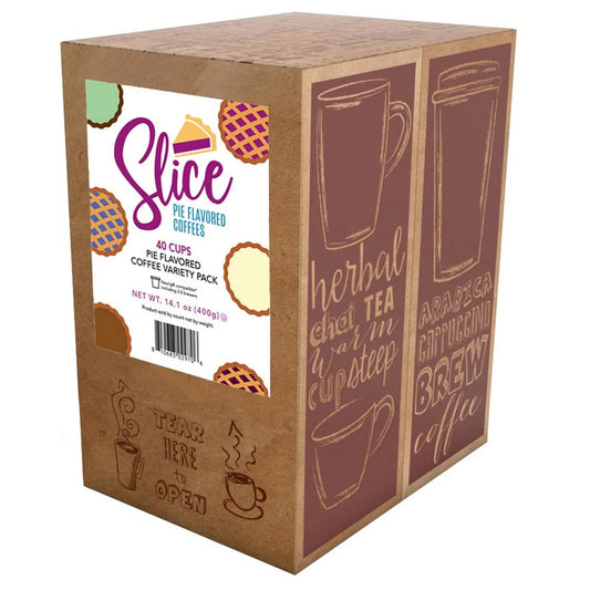 Slice Pie Variety Pack Coffee Pods 40/box