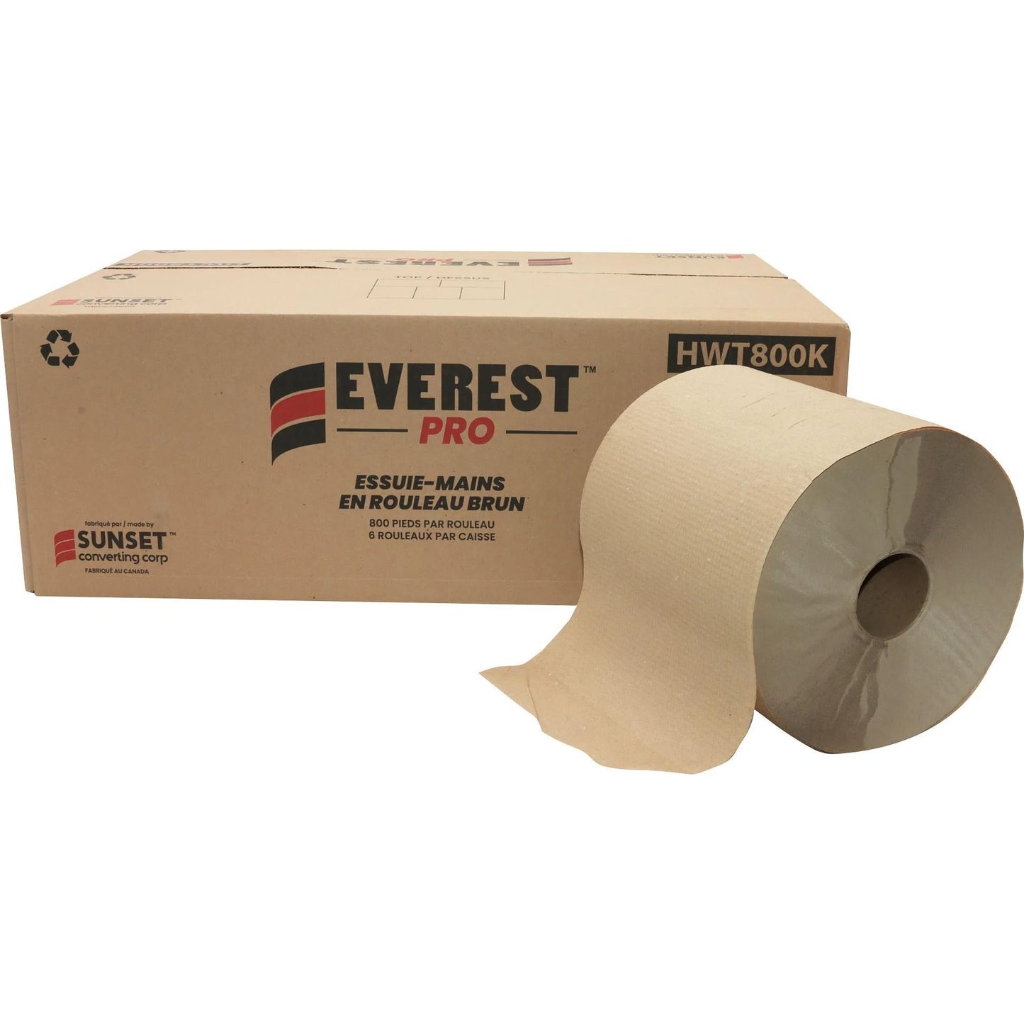 Everest Pro 800' Roll Towel 6/case