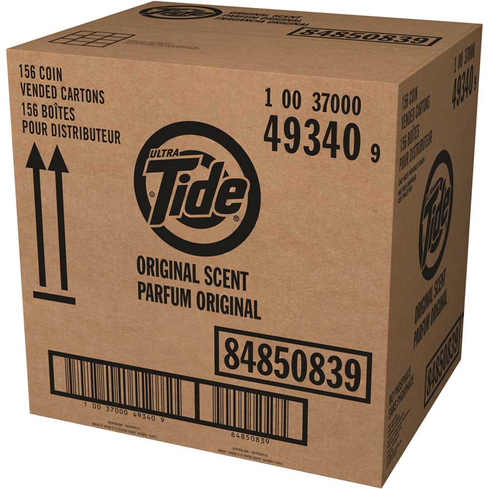 Tide Detergent Vending Packs