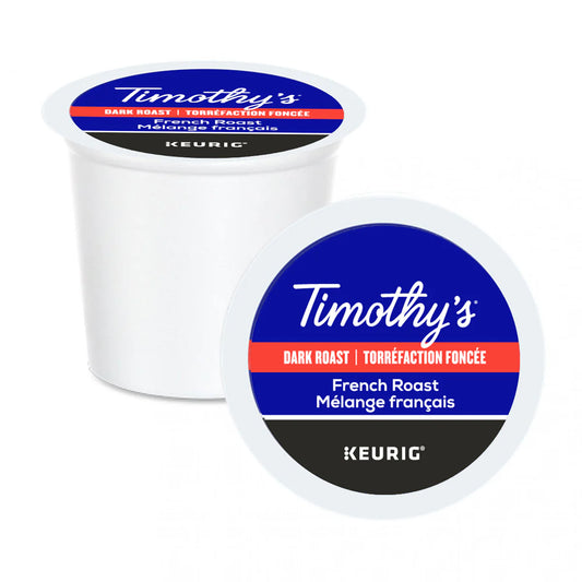 Timothy's French Roast Pods 24/box