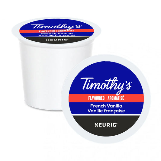 Timothy's French Vanilla Pods 24/box