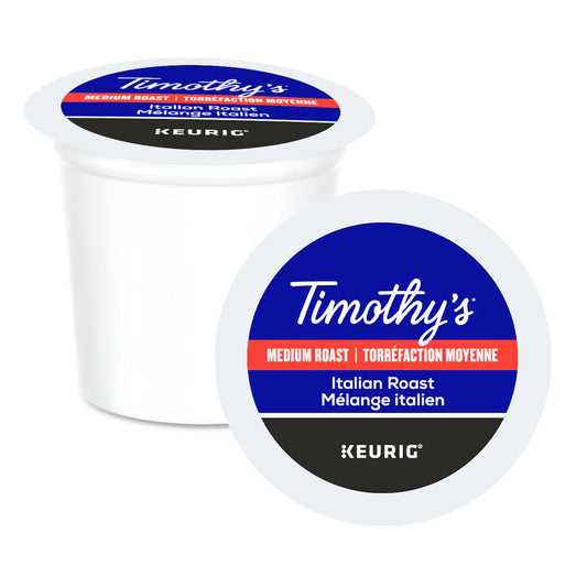 Timothy's Italian Roast Pods 24/box