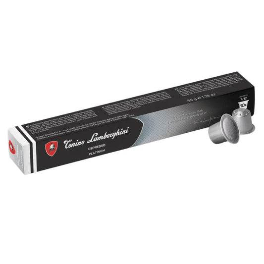 Tonino Lamborghini Platinum Blend Espresso Pods 10/box
