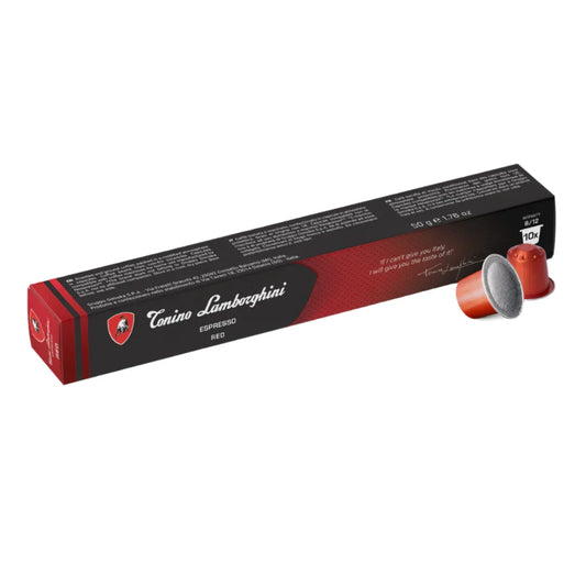Tonino Lamborghini Red Blend Espresso Pods 10/box