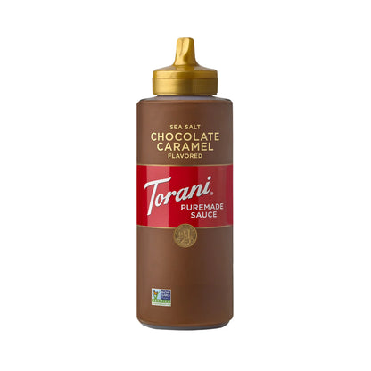Torani Salted Chocolate Caramel Squeeze Sauce