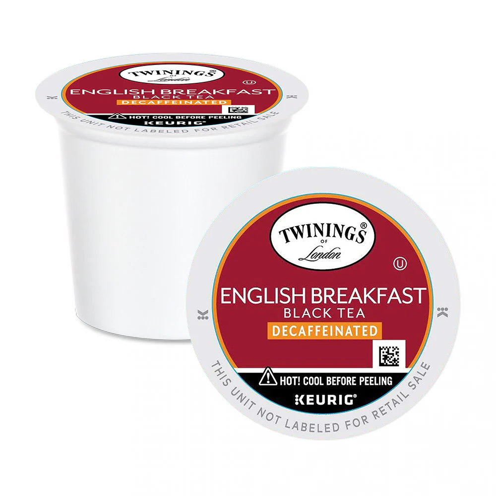 Twinnings English Breakfast Decaf Pods 24/box