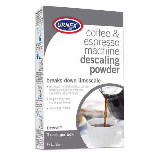 Urnex Dezcal Coffee &amp; Espresso Machine Descaling Powder