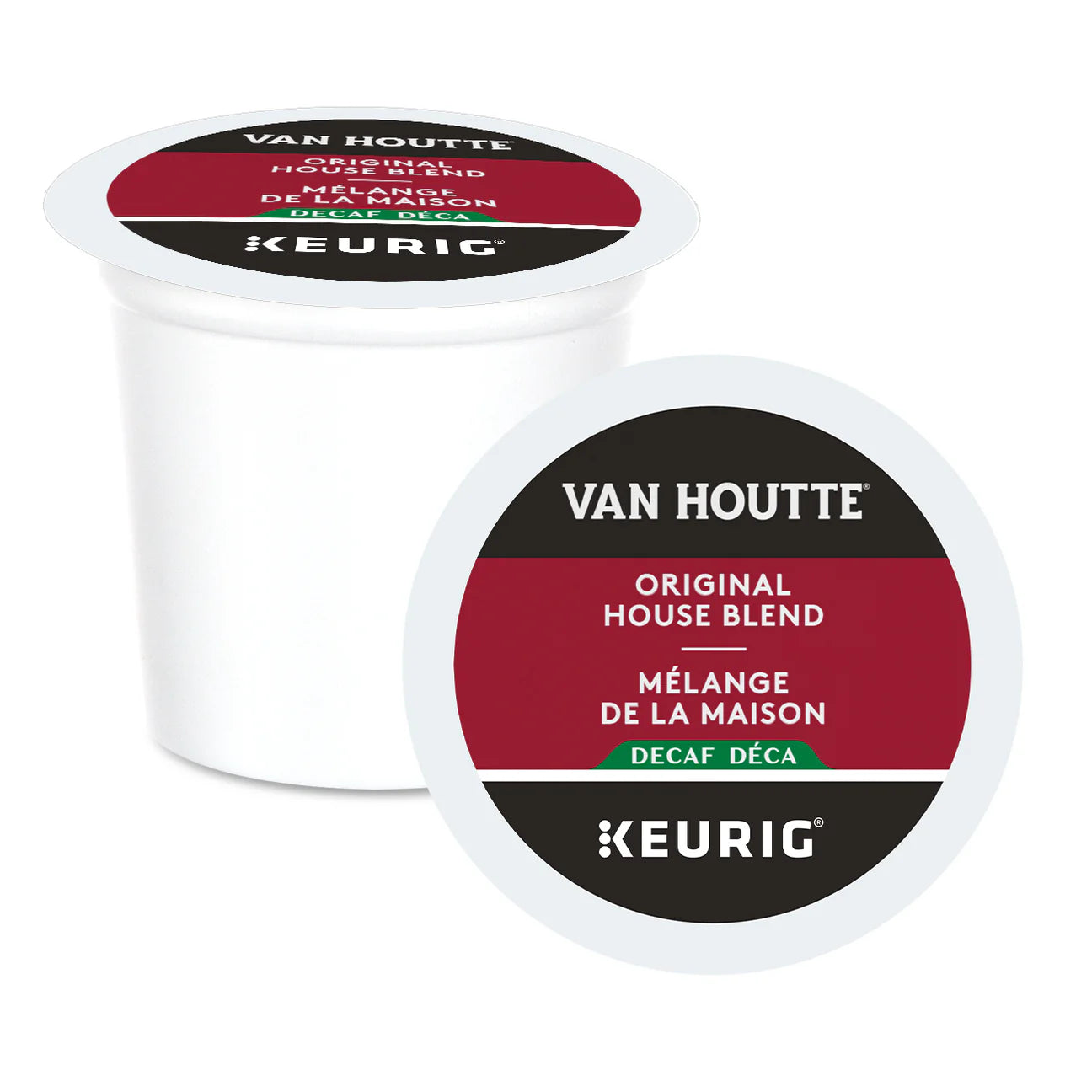 Van Houtte Decaf House Blend Medium Pods 24/box
