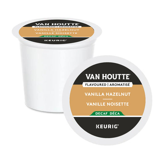 Van Houtte Vanilla Hazelnut Decaf Pods 24/box