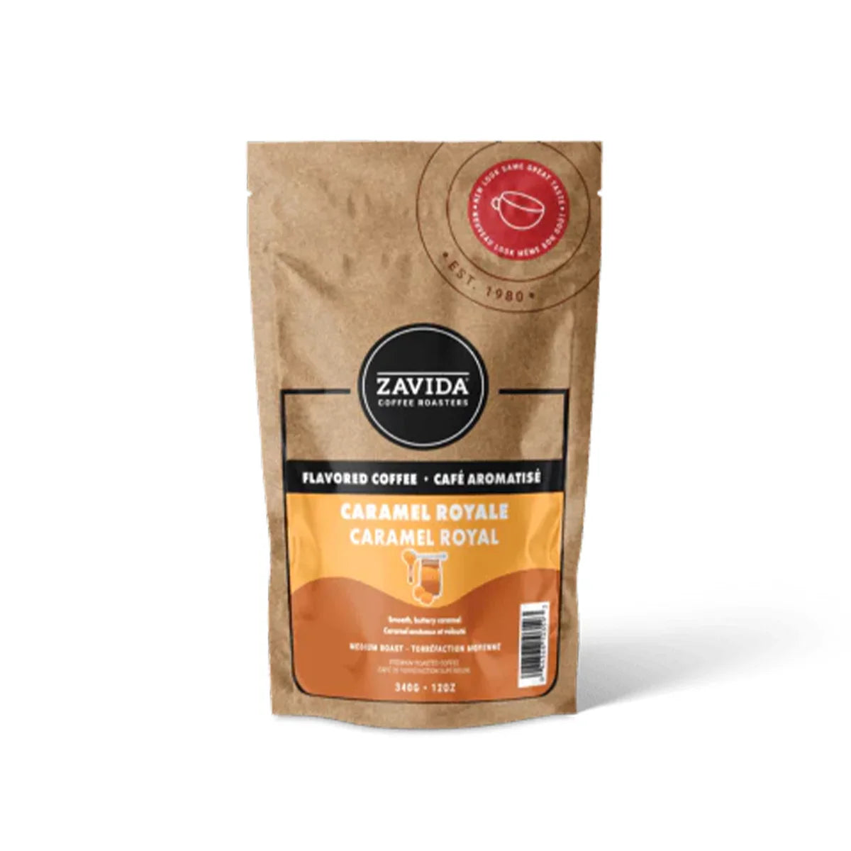 Zavida Caramel Royale Whole Bean Coffee
