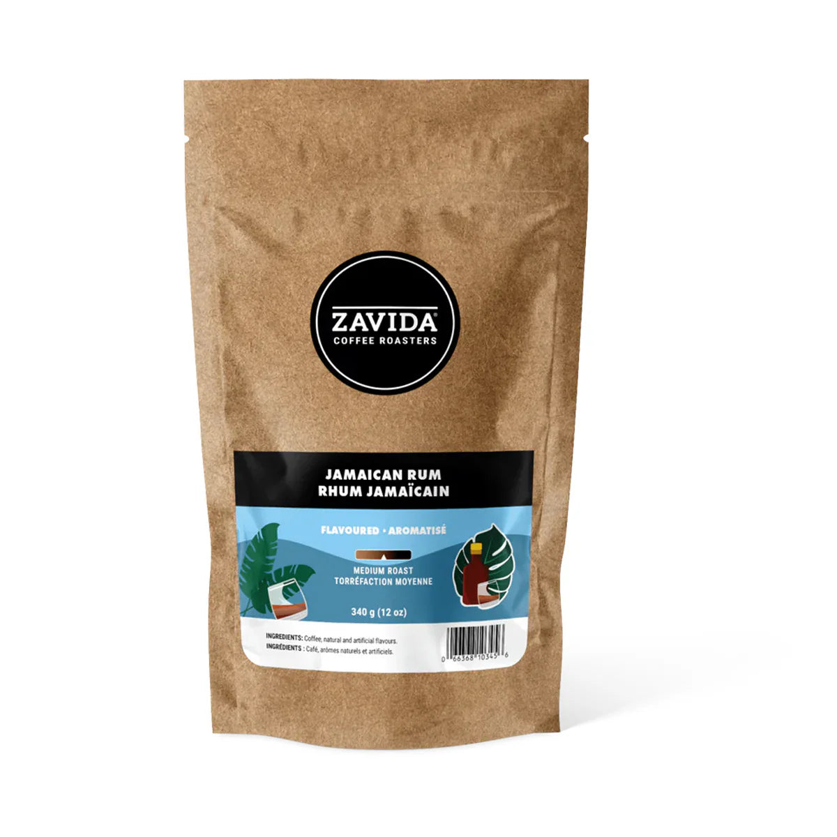 Zavida Jamaican Rum Whole Bean Coffee